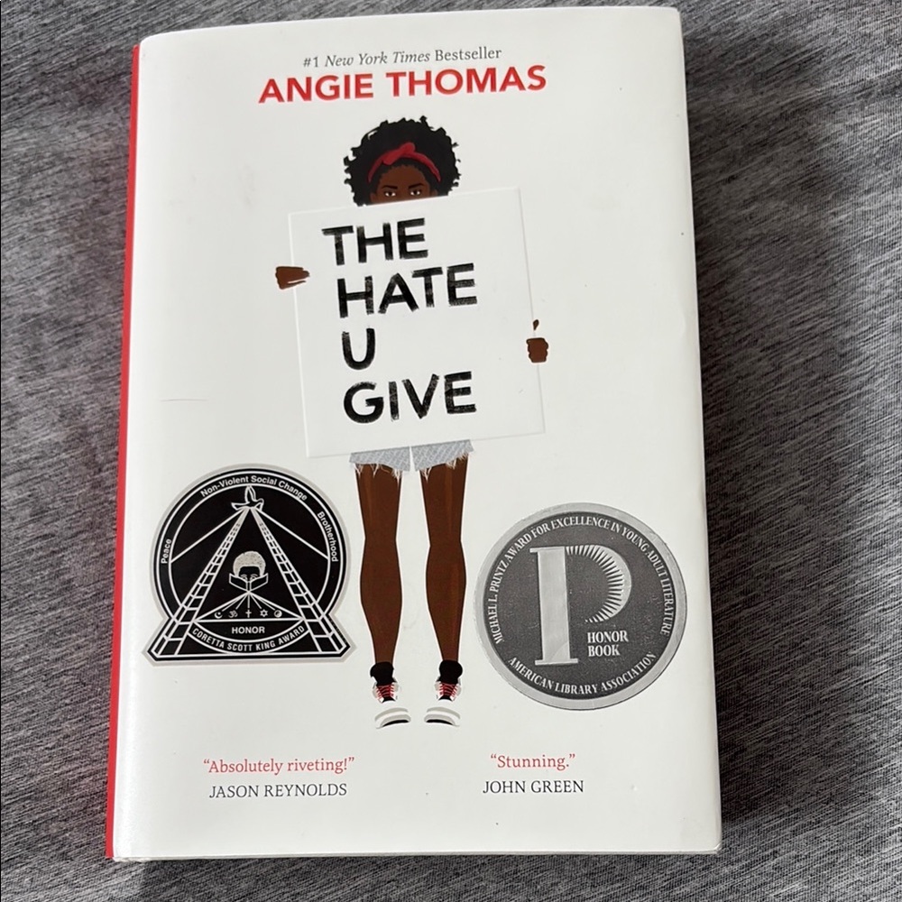 The Hate U Give Book by Angie Thomas